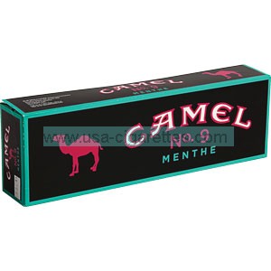 Camel No. 9 Menthol King box cigarettes